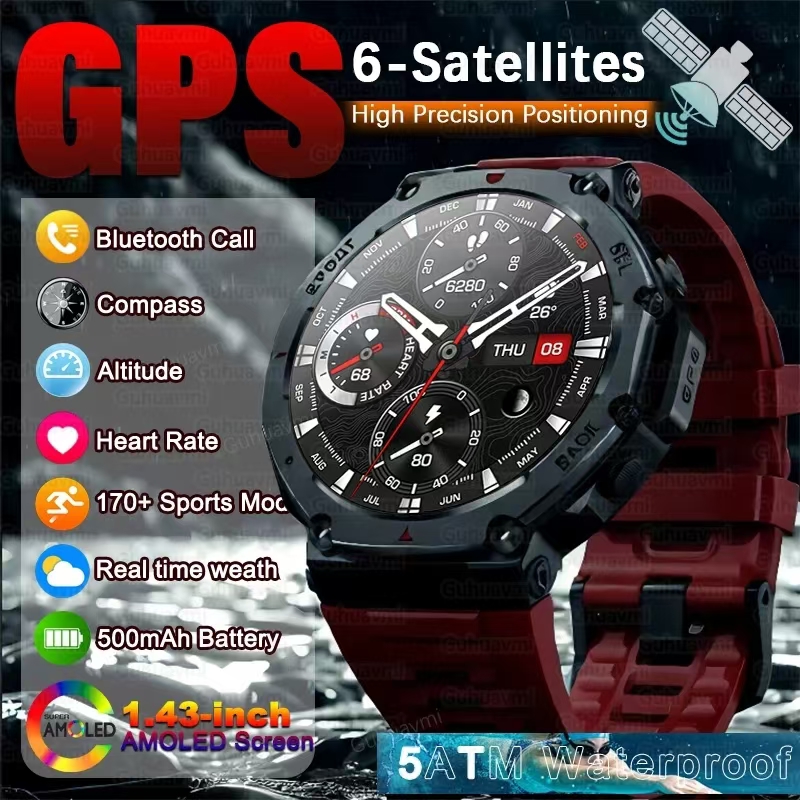 Smartwatch Face - ساعة نورث إيدج تي-ريكس ألترا الذكية