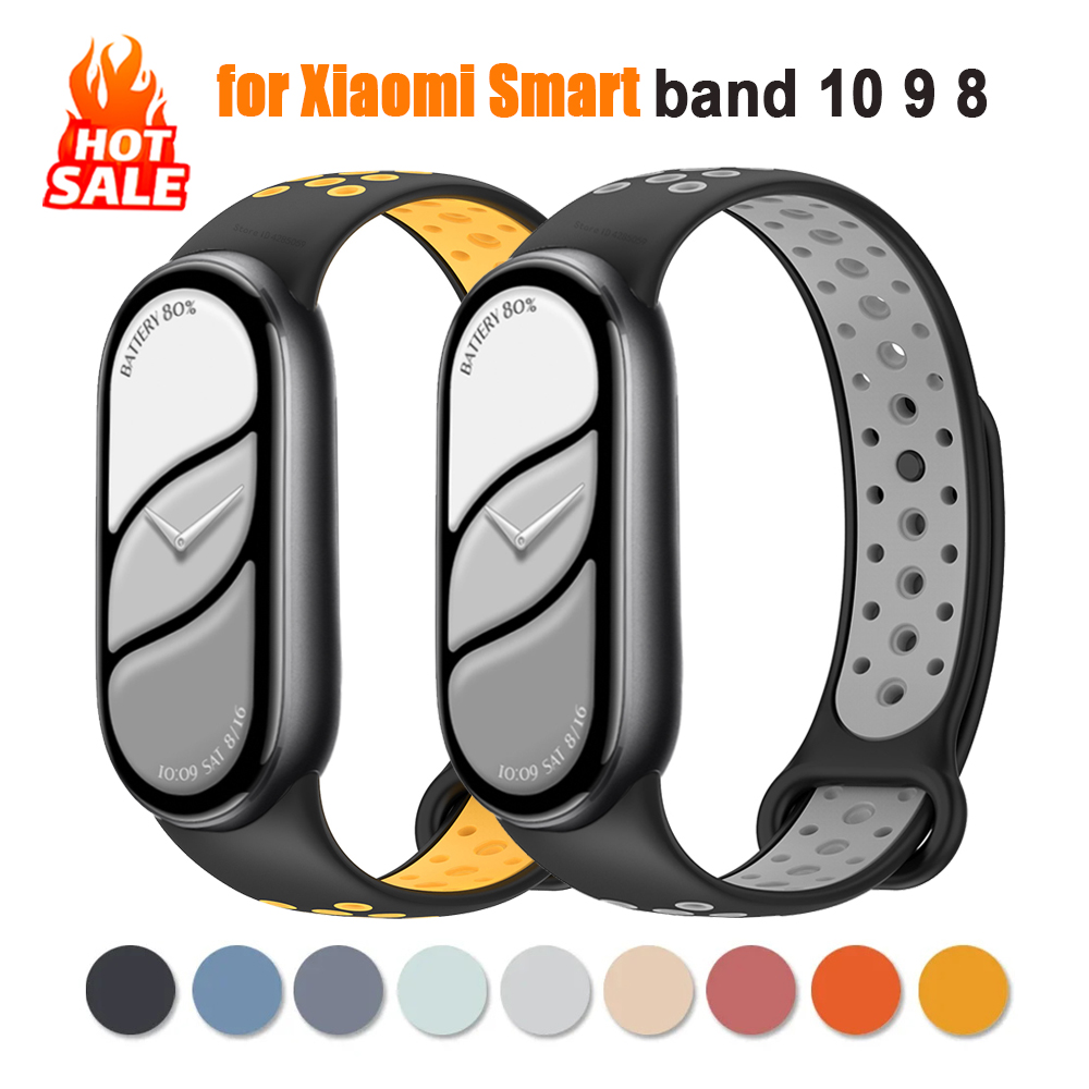 Android Smartwatch Accessories - حزام سيليكون لـ Xiaomi Mi Band