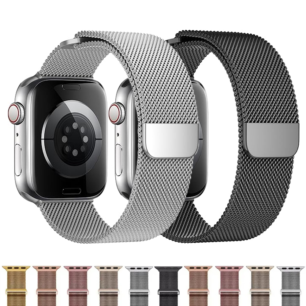 Milanaise Mesh Band - الأشرطة المغناطيسية ل سوار ساعة أبل