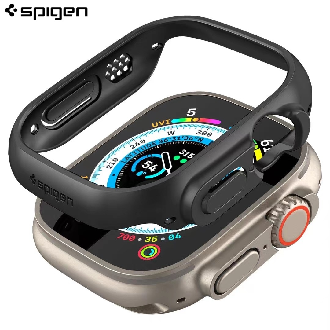 Watch Case Bumper - غطاء Spigen Thin Fit لساعة Apple