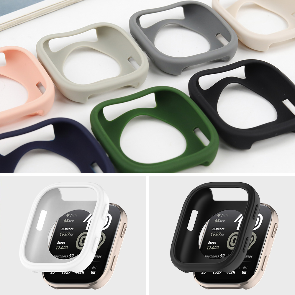 Garmin Smartwatch Accessories - حافظة من مادة TPU/PC/السيليكون لساعة Amazfit