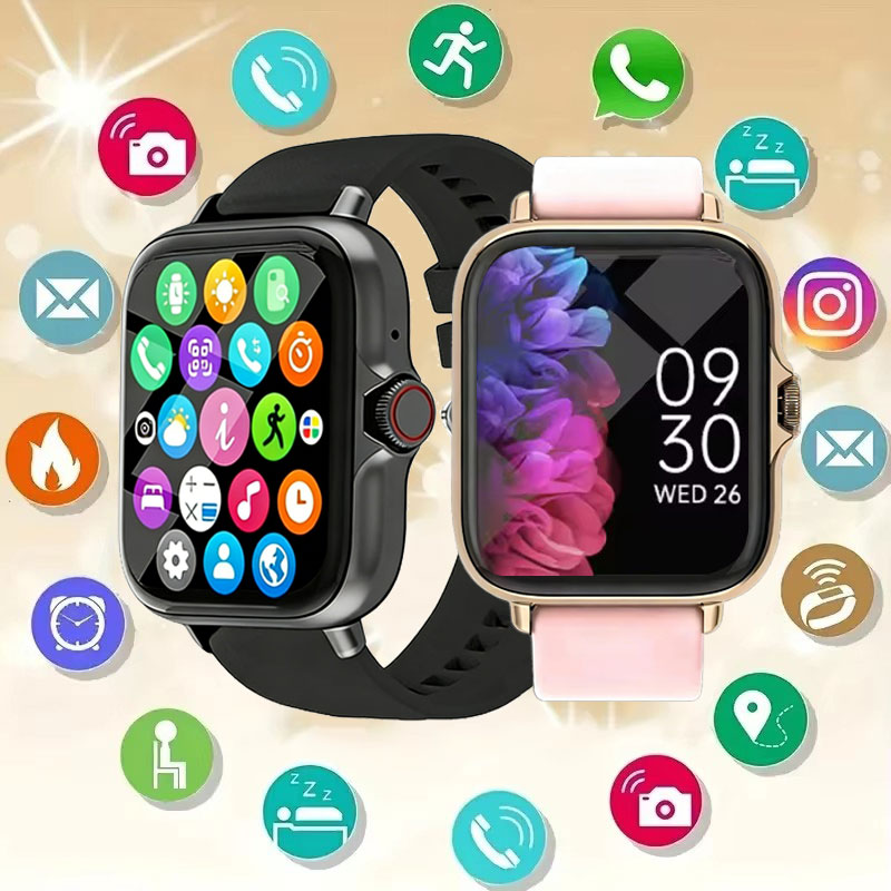 Android Smartwatch Accessories - ساعة ذكية متعددة الوظائف جديدة لعام