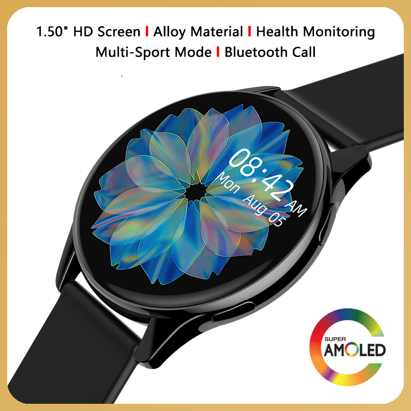 Smartwatch Face - 1.50 بوصة AMOLED ساعة ذكية للرجال