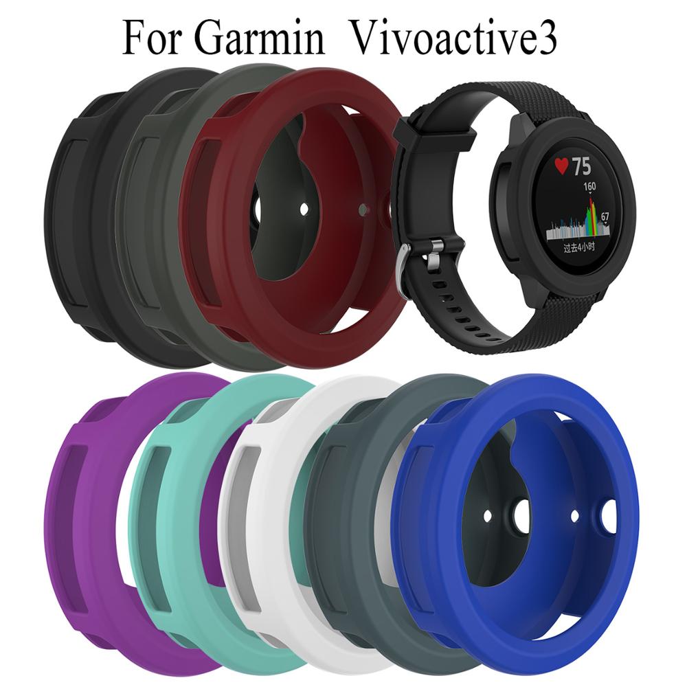 Garmin Smartwatch Accessories - ساعة ذكية من السيليكون الناعم بإطار