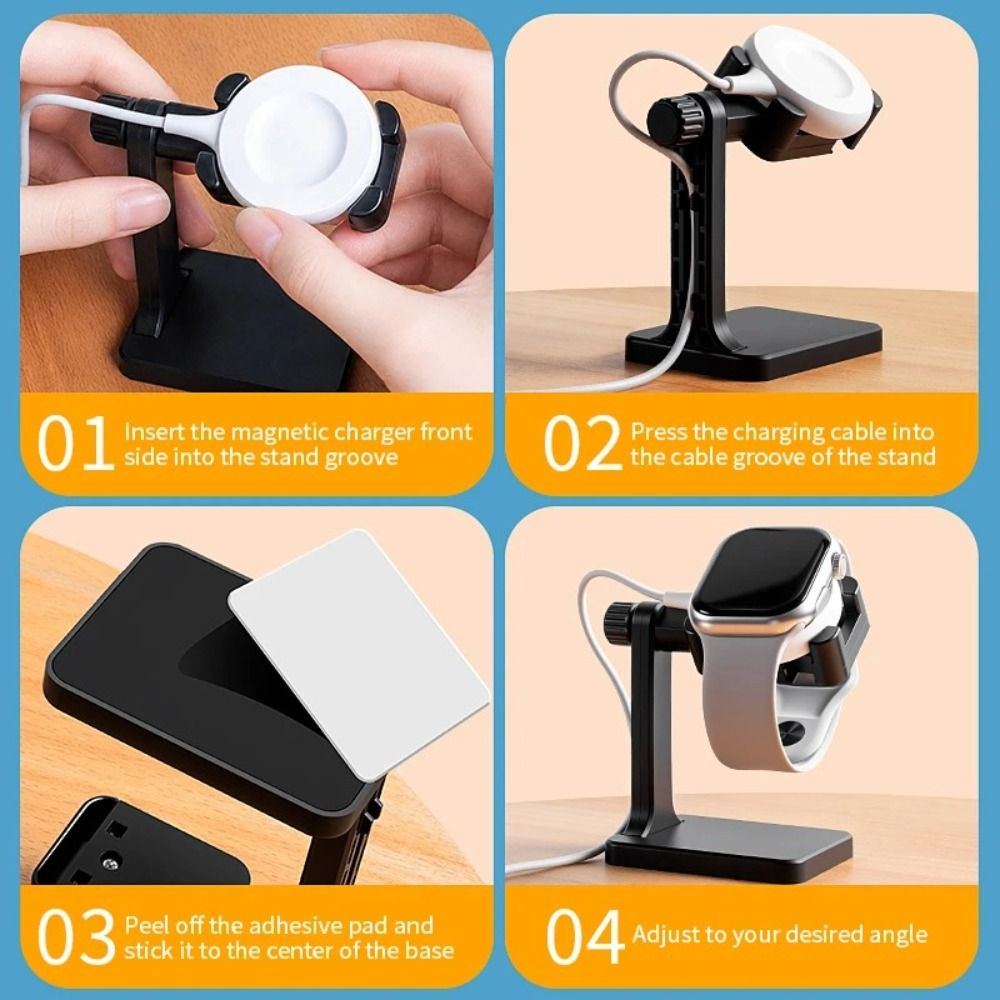 حامل شحن بلاستيكي ثابت للساعات - مراجعة Watch Charging Dock وسعره