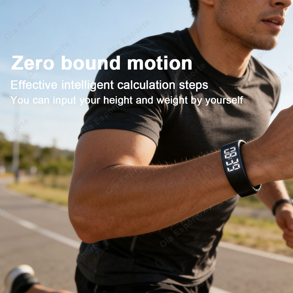 سوار ذكي بشاشة LED رقمية، مقاو - مراجعة Android Smartwatch Accessories وسعره