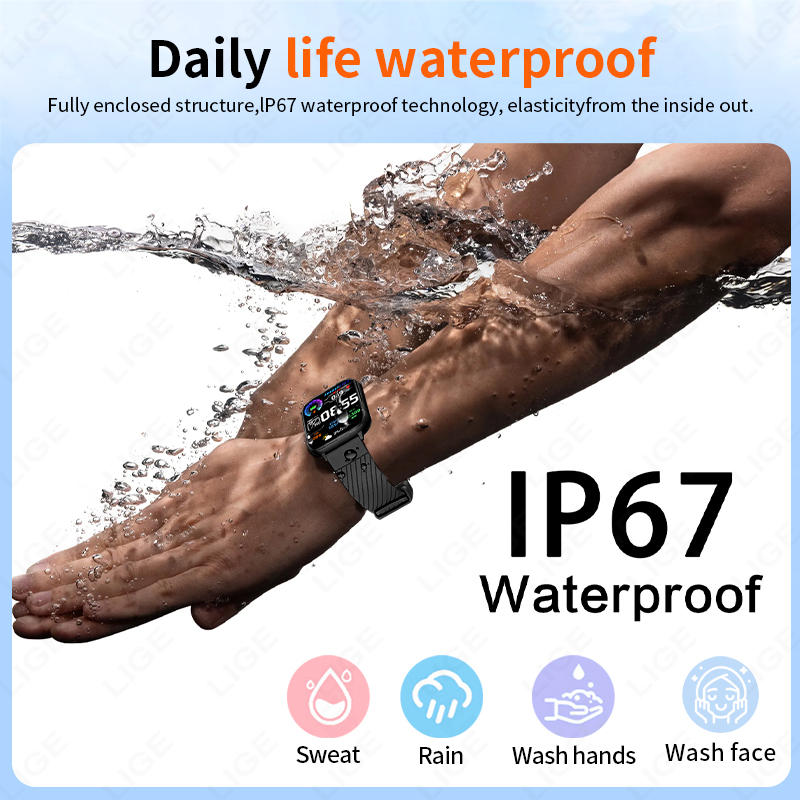 ساعة ذكية جديدة من LIGE لعام 2 - مراجعة Smartwatch Face وسعره