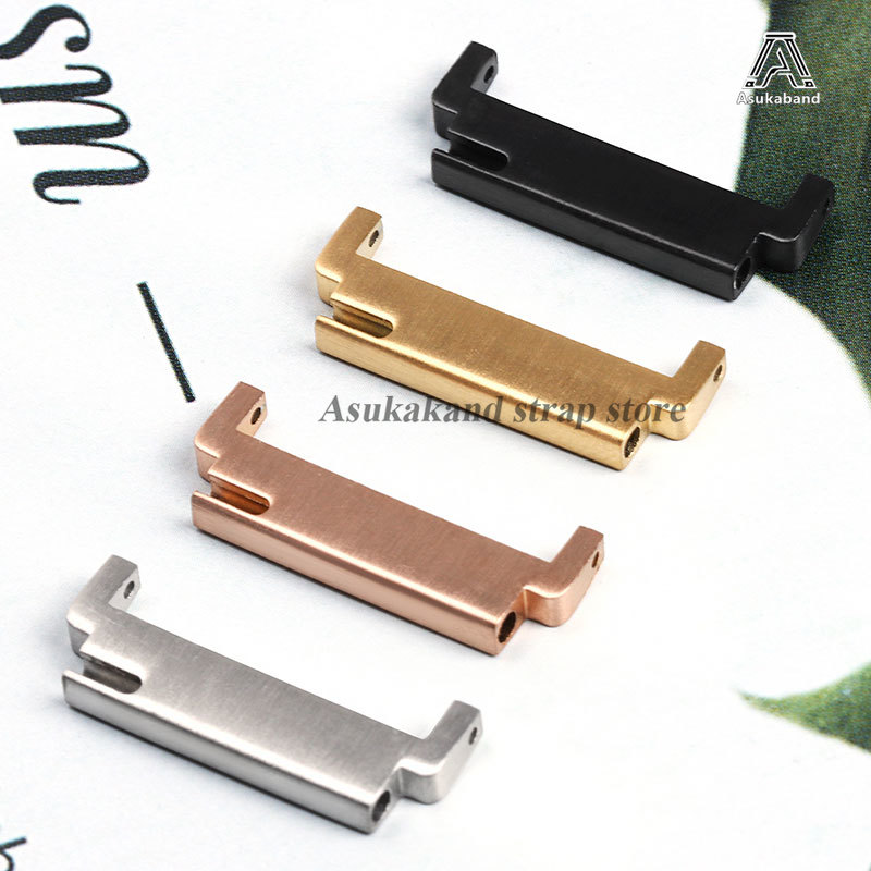 قطعتان من محولات حزام الساعة س - مراجعة Watch Band Connector وسعره