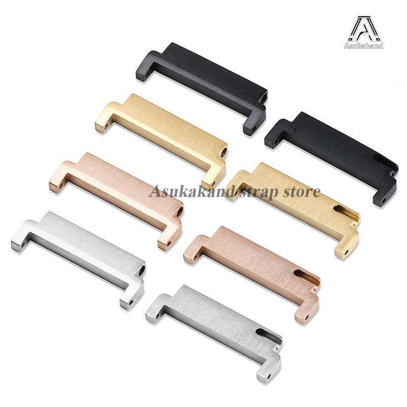 قطعتان من محولات حزام الساعة س - مراجعة Watch Band Connector وسعره