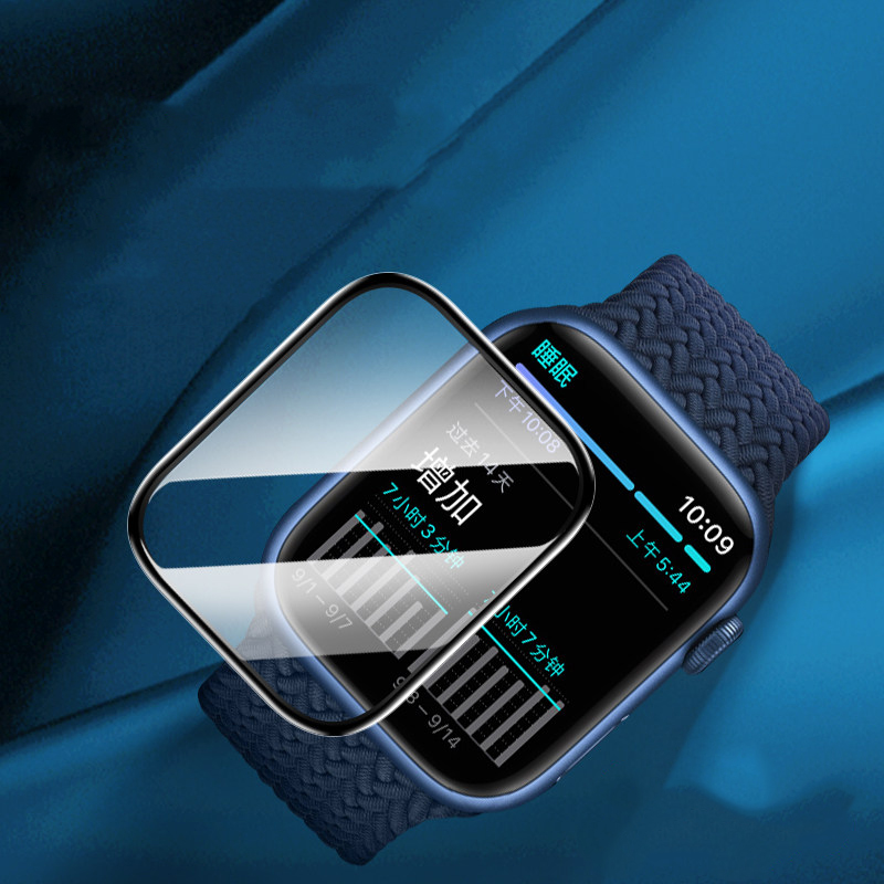 واقي شاشة لساعة أبل سلسلة 9 8  - مراجعة Garmin Smartwatch Accessories وسعره