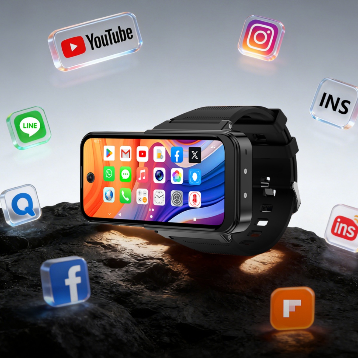ساعة ذكية بذاكرة وصول عشوائي 8 - مراجعة Smartwatch Face وسعره