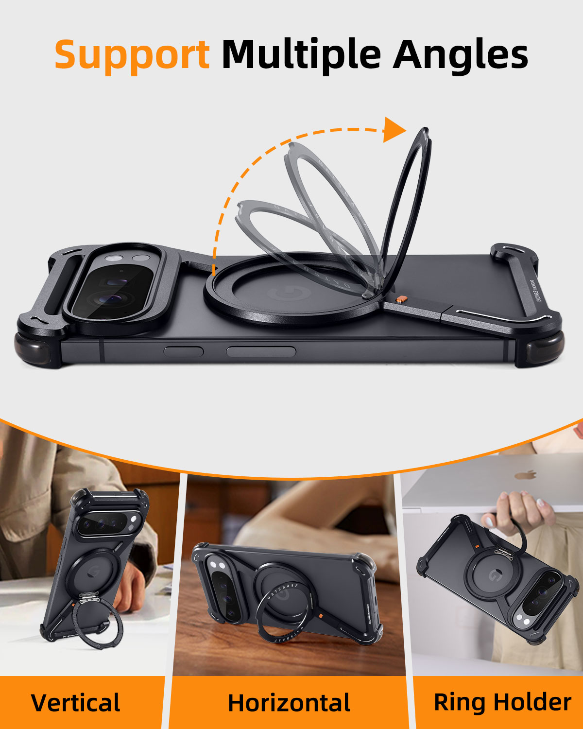 حافظة هاتف Oatsbasf المعدنية ل - مراجعة Magnetic Charging Stand وسعره