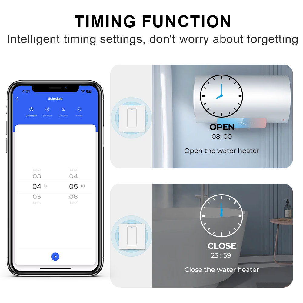 مفتاح سخان المياه الذكي/واي فا - مراجعة Smart Accessories وسعره