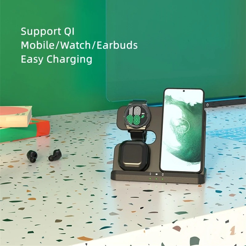 حامل شاحن لاسلكي 3 في 1 من Haa - مراجعة Wireless Charger Watch وسعره