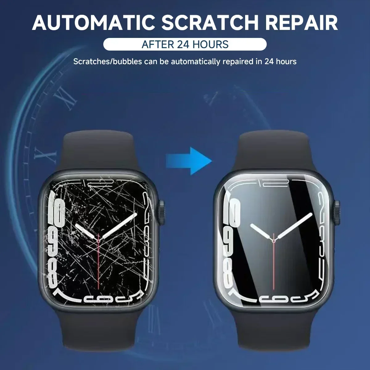 2-5 قطعة فيلم هيدروجيل لساعة أ - مراجعة Watch Case Bumper وسعره
