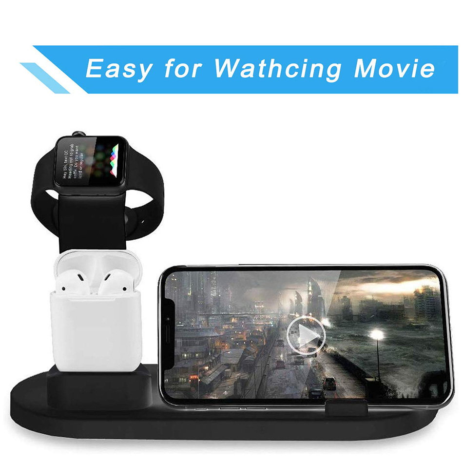 شاحن لاسلكي 7 في 1 مع حامل لأج - مراجعة Wireless Charger Watch وسعره