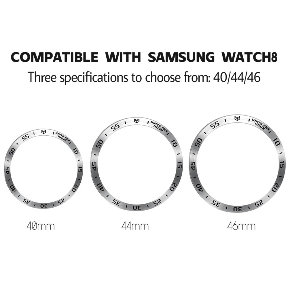 حلقة إطار معدني لساعة سامسونج  - مراجعة Accessories For Galaxy Watch 5 وسعره
