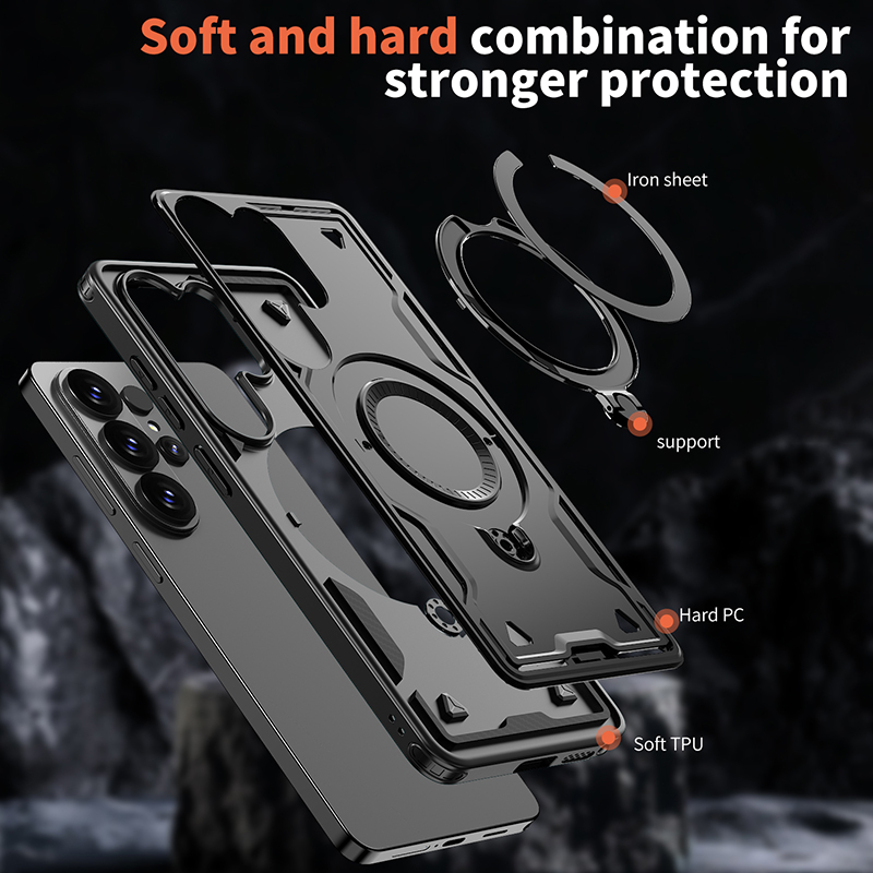 360 °   غطاء هاتف دوار مقاوم ل - مراجعة Magnetic Charging Stand وسعره