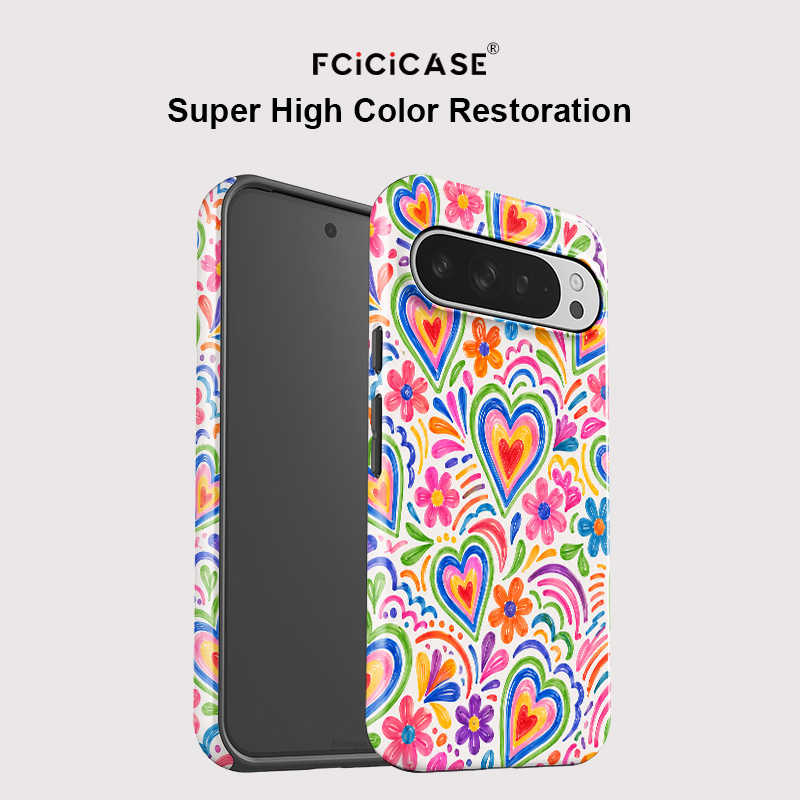 غطاء هاتف Fcicicase بتصميم قلب - مراجعة Google Pixel 9 وسعره