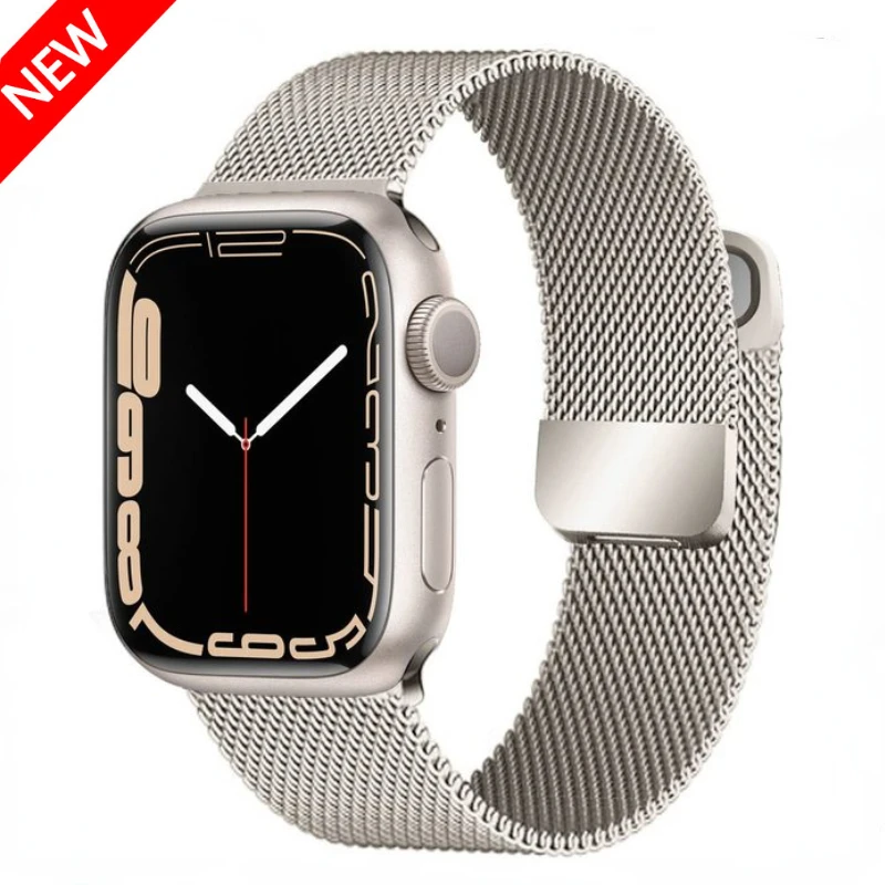 Milanese حلقة الفرقة لساعة أبل - مراجعة Milanaise Mesh Band وسعره
