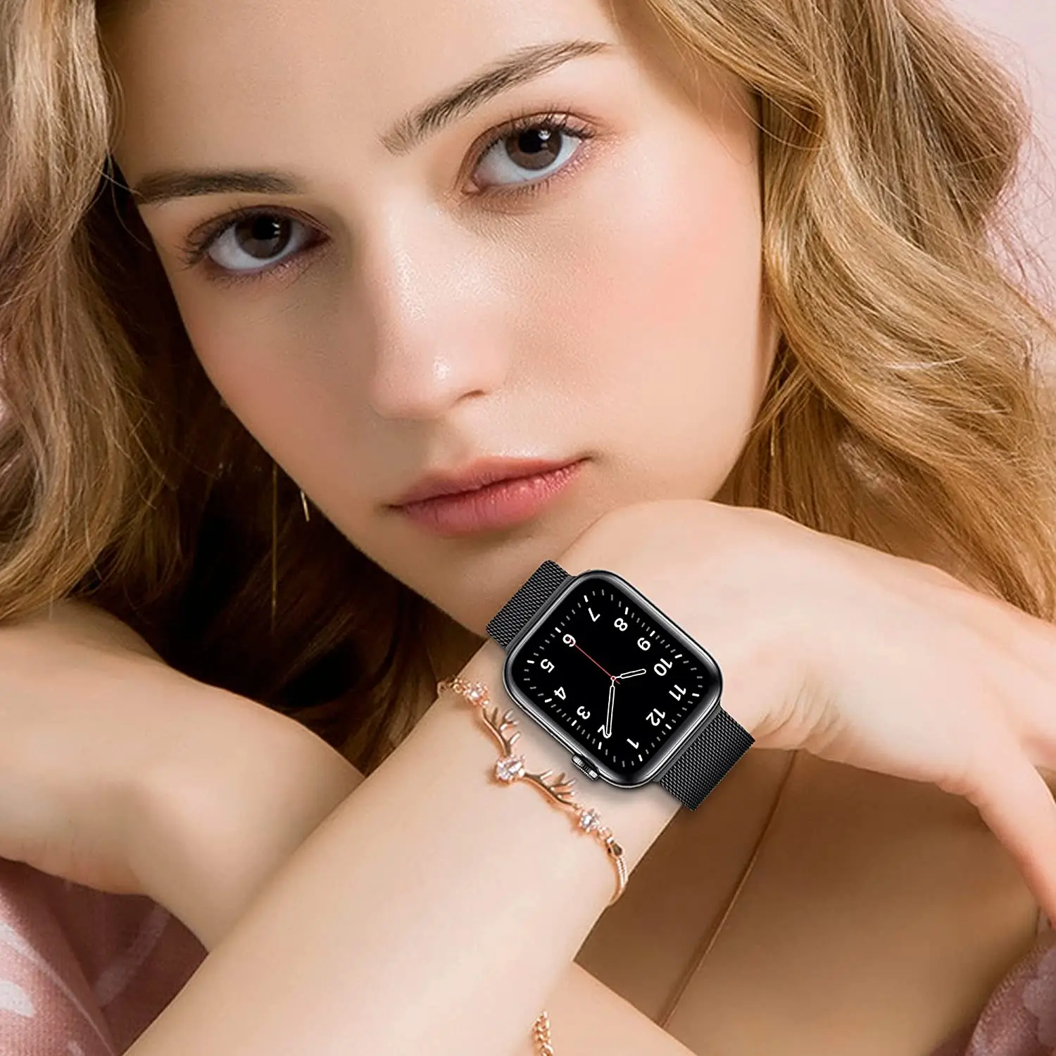 Milanese حلقة الفرقة لساعة أبل - مراجعة Milanaise Mesh Band وسعره