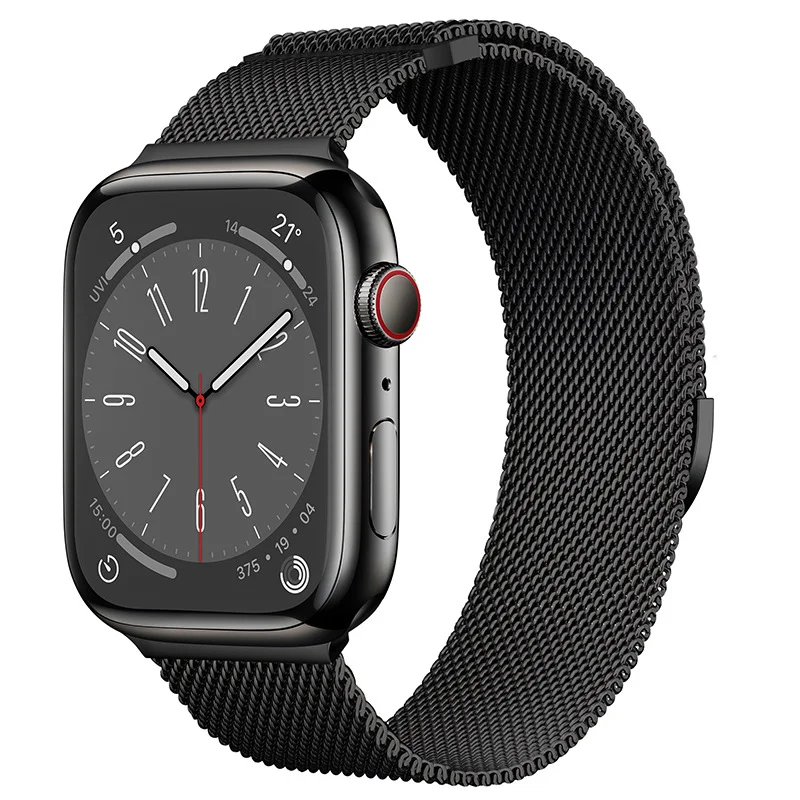 Milanese حلقة الفرقة لساعة أبل - مراجعة Milanaise Mesh Band وسعره