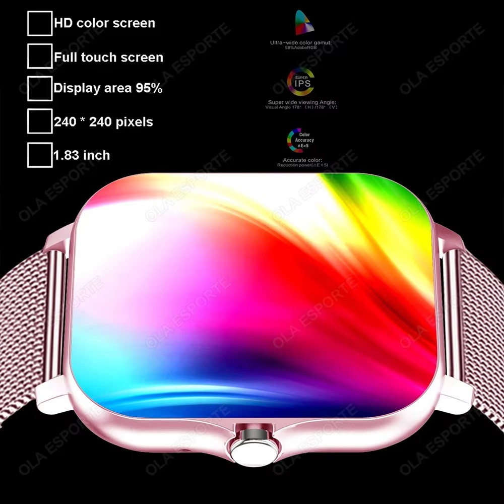 ساعة ذكية متعددة الوظائف جديدة - مراجعة Android Smartwatch Accessories وسعره