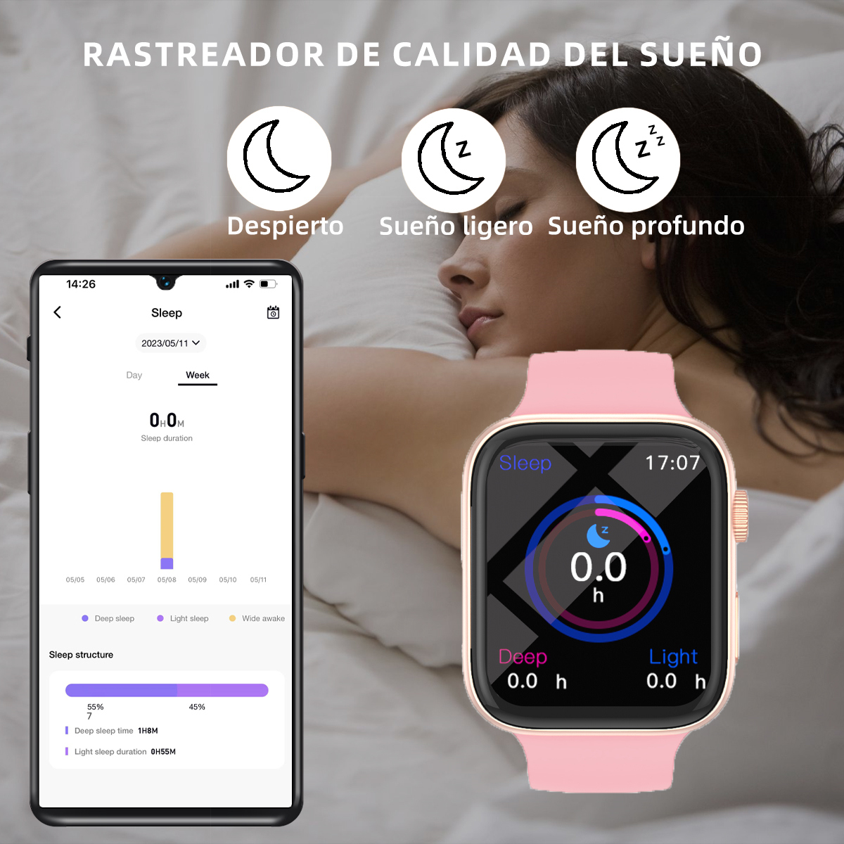 ساعة ذكية رياضية عصرية للرجال  - مراجعة Smartwatch Face وسعره
