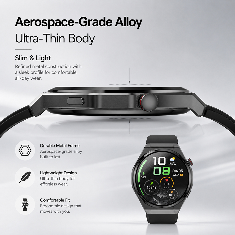 ساعة ذكية بشاشة AMOLED مقاس 1. - مراجعة Smartwatch Face وسعره