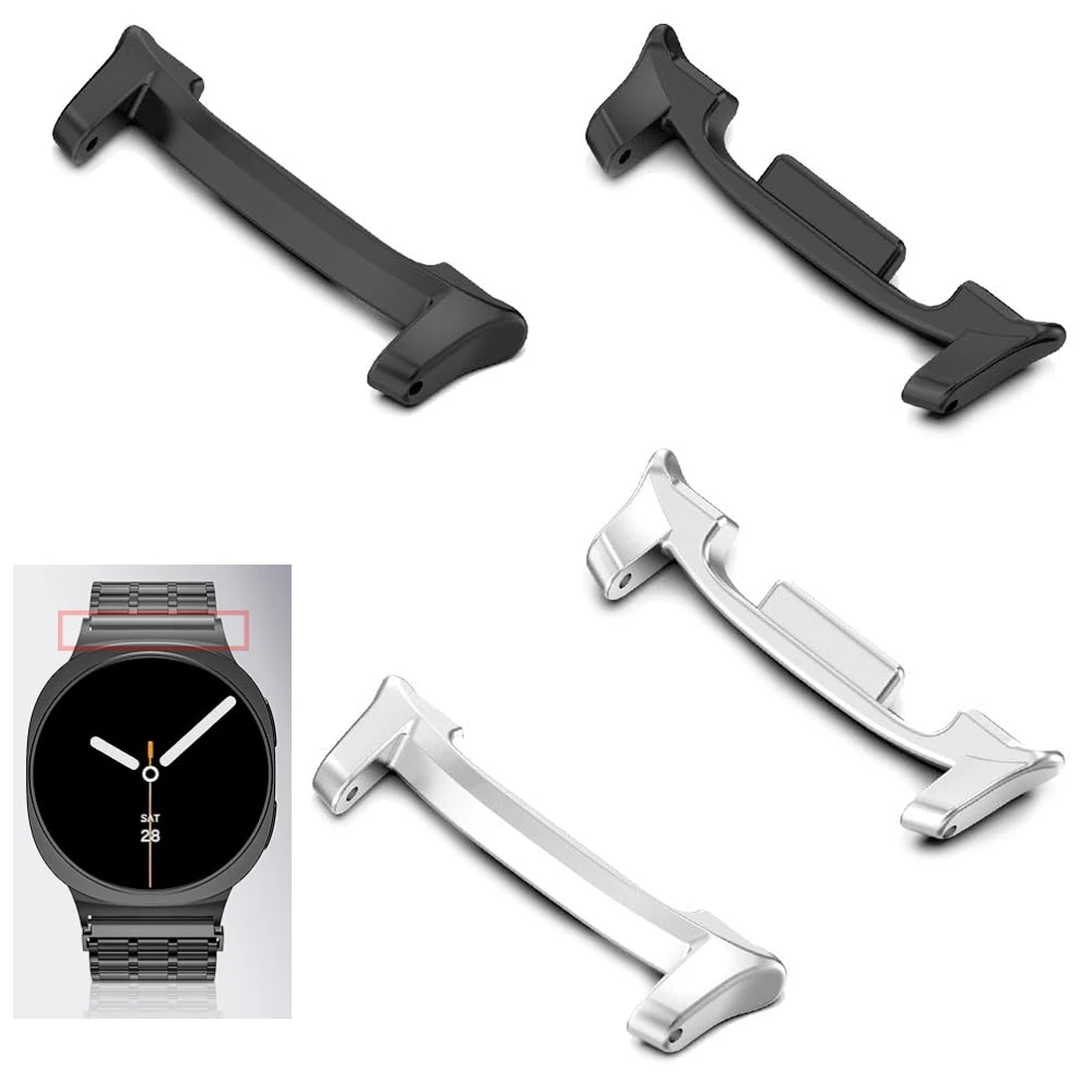 2 قطعة موصل الفولاذ المقاوم لل - مراجعة Watch Band Connector وسعره
