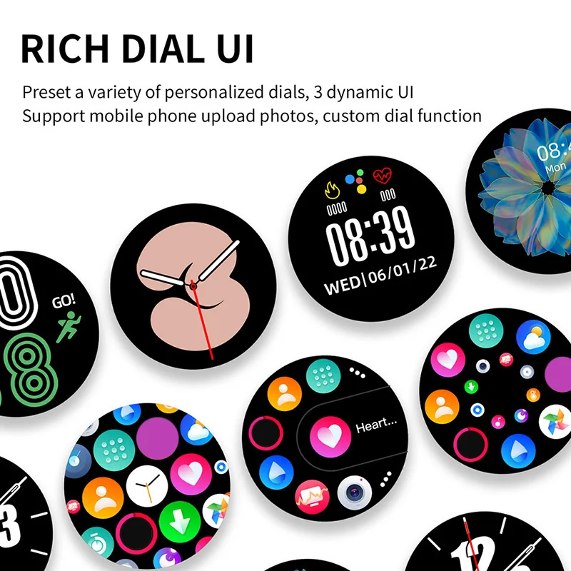 1.50 بوصة AMOLED ساعة ذكية للر - مراجعة Smartwatch Face وسعره