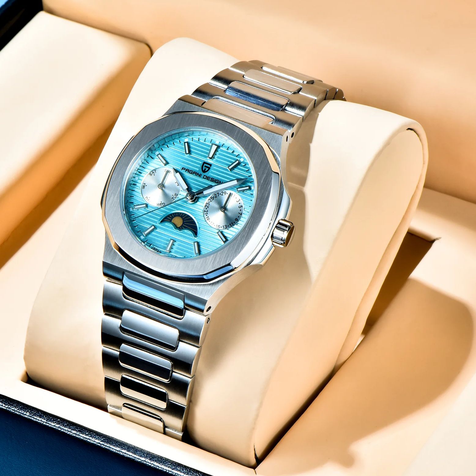 2025 جديد PAGANI تصميم ساعات ر - مراجعة Accessories With Watch وسعره