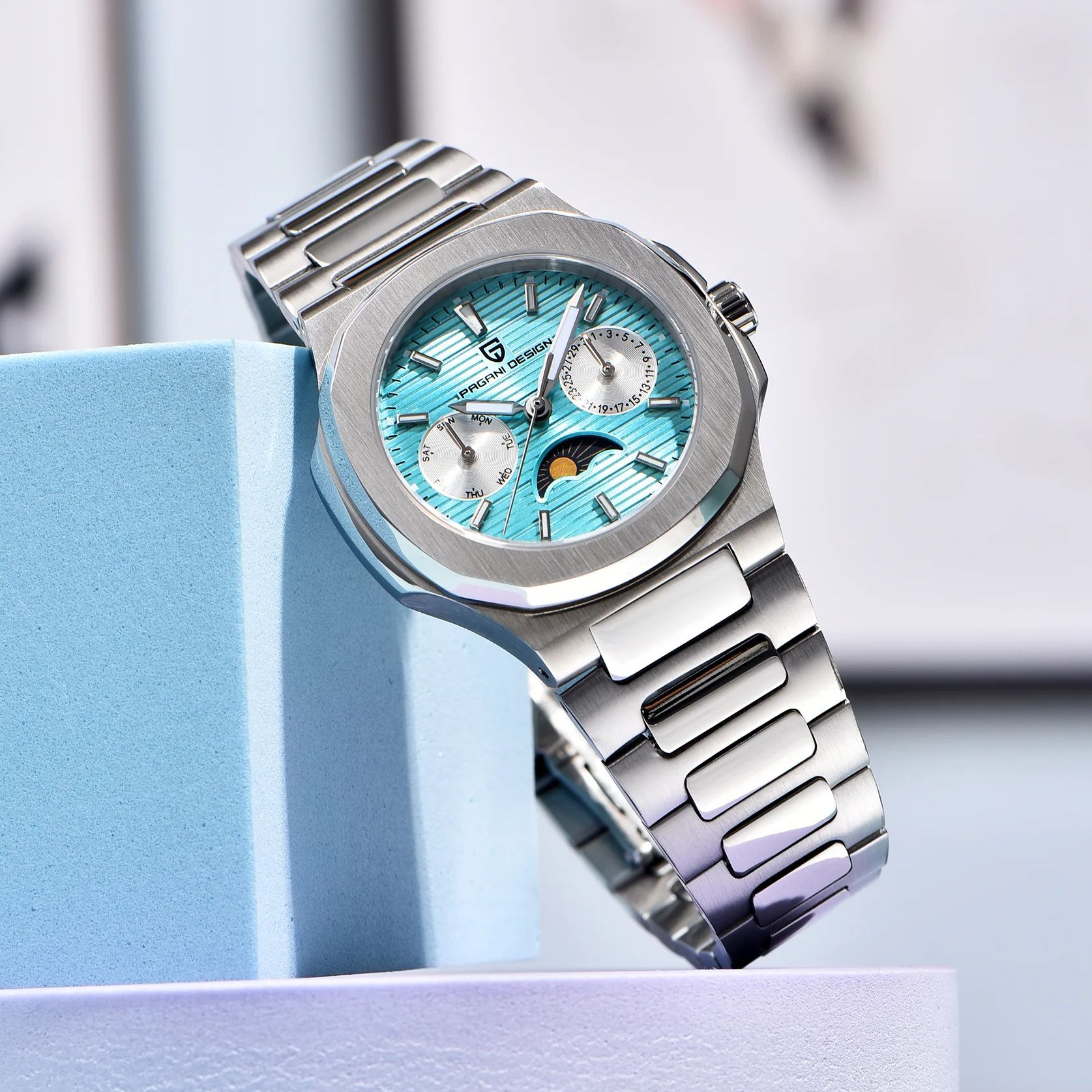 2025 جديد PAGANI تصميم ساعات ر - مراجعة Accessories With Watch وسعره