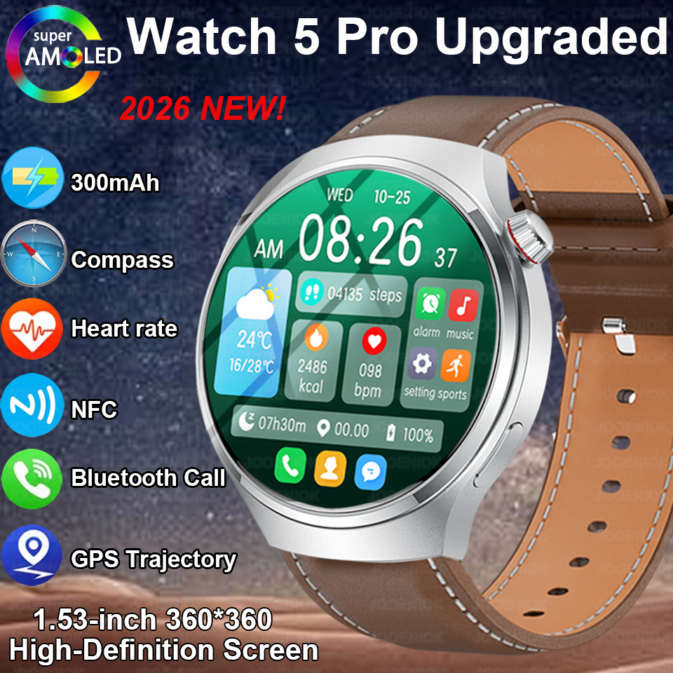 ساعة ذكية جديدة 2026 طراز 5 بر - مراجعة Smartwatch Store وسعره