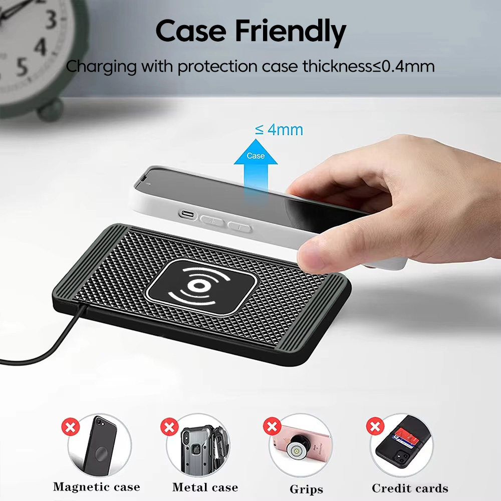 شاحن لاسلكي 15 واط للسيارة مع  - مراجعة Wireless Charger Watch وسعره