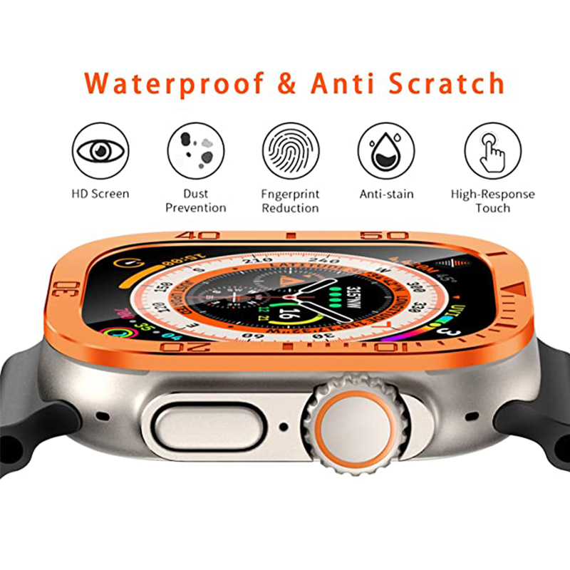 واقي شاشة لساعة أبل الترا 49 م - مراجعة Watch Case Bumper وسعره