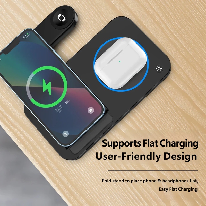 محطة شحن لاسلكية قابلة للطي 4  - مراجعة Wireless Charger Watch وسعره