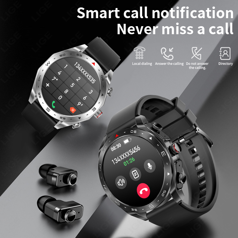 LIGE-ساعة ذكية مقاومة للماء مع - مراجعة Smartwatch Store وسعره